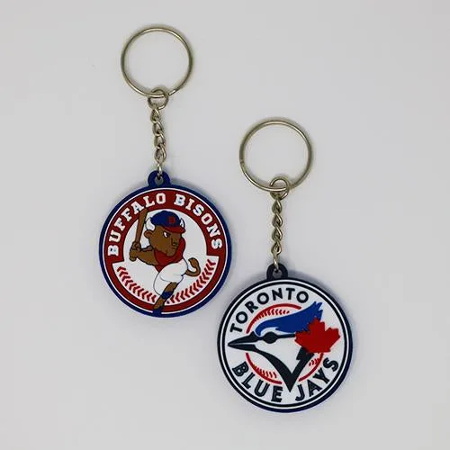 سلسلة مفاتيح مزدوجة الوجه Buffalo Bisons x Toronto Blue Jays