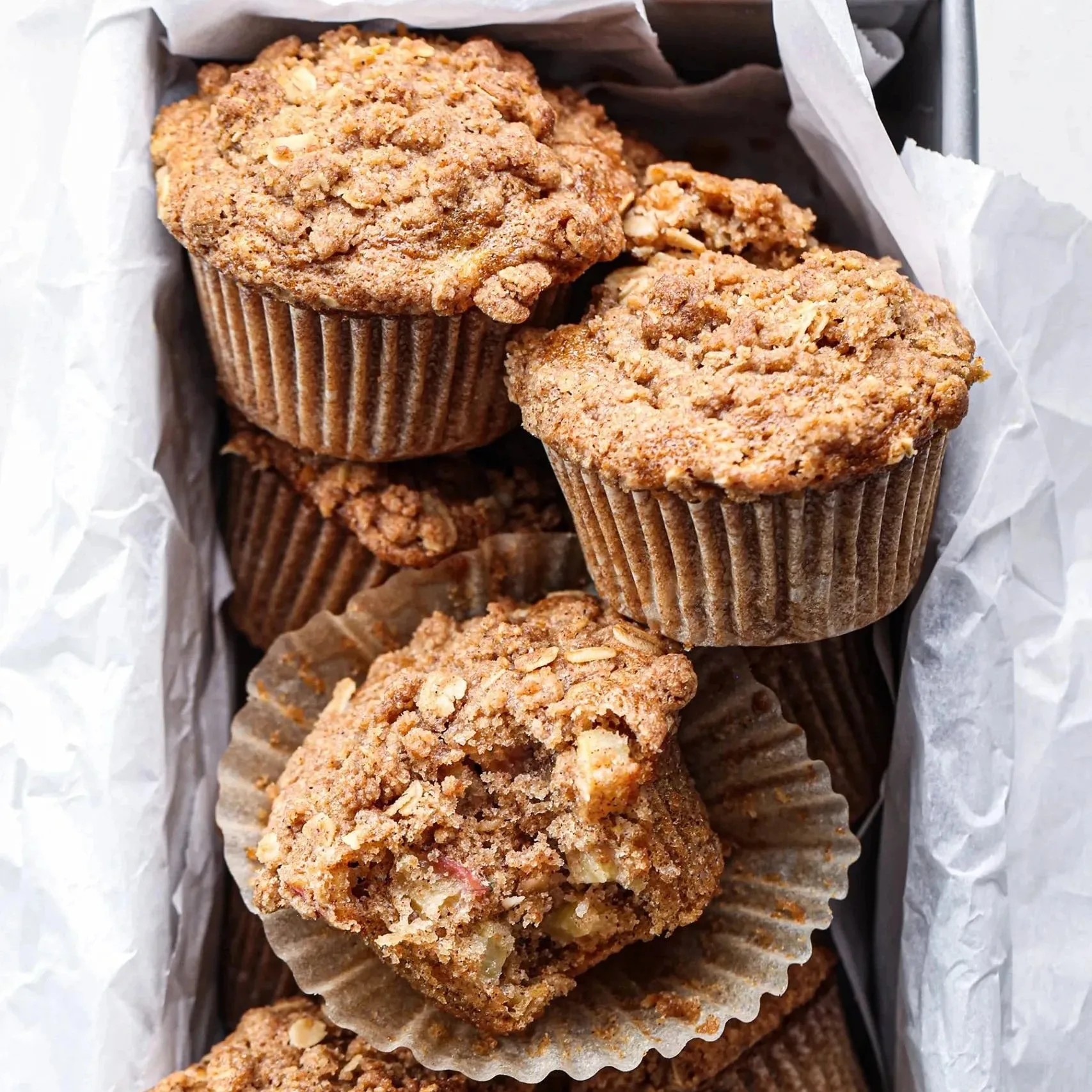 How to Make Refined Sugar Free Vegan Apple Cinnamon Muffins at Home