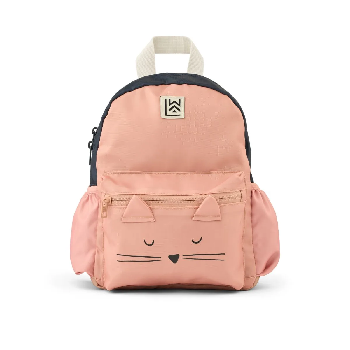 Mochila Andreas con estampado de gatos - Mezcla multicolor pale tuscany
