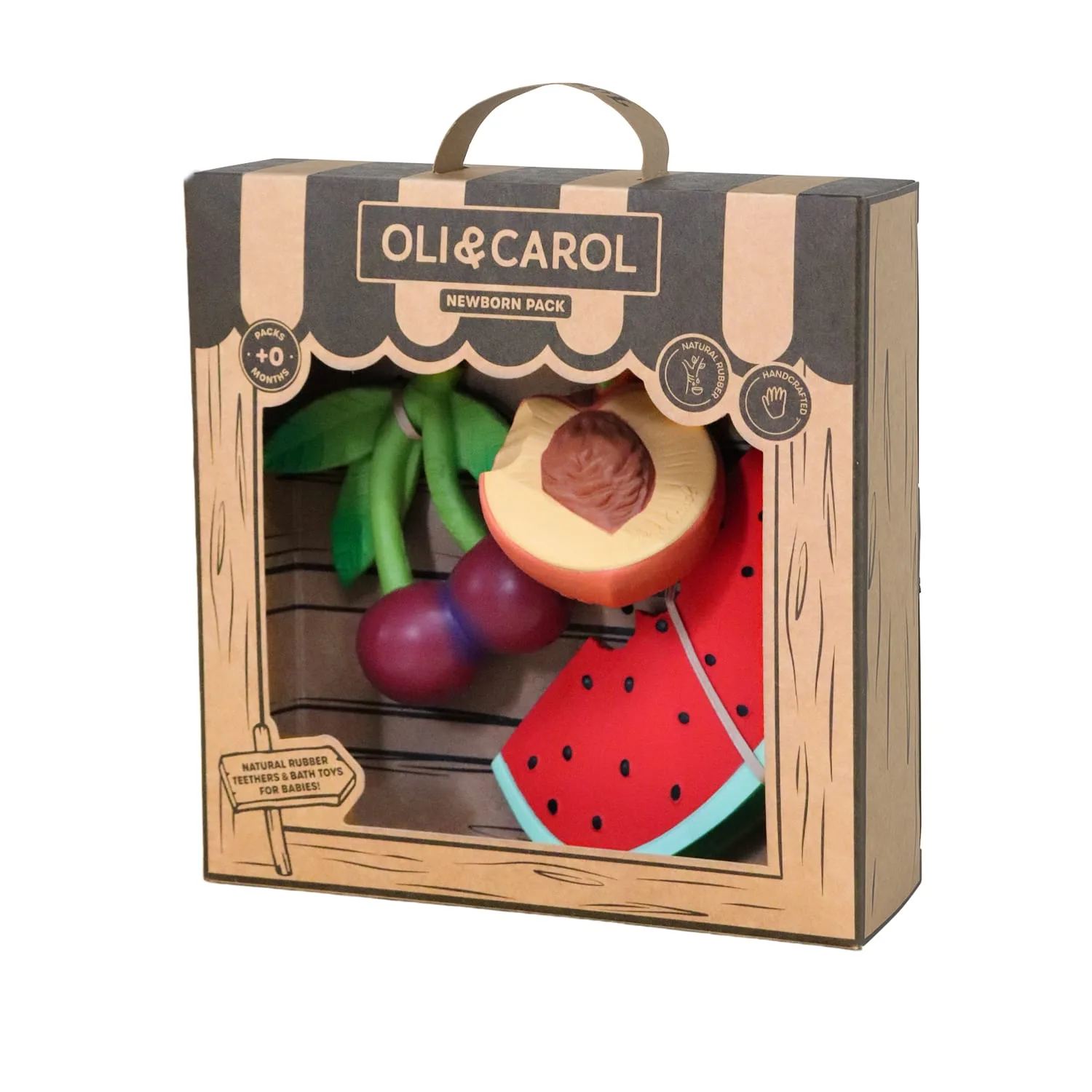 Set de regalo para recién nacidos amantes de la fruta: qué incluir