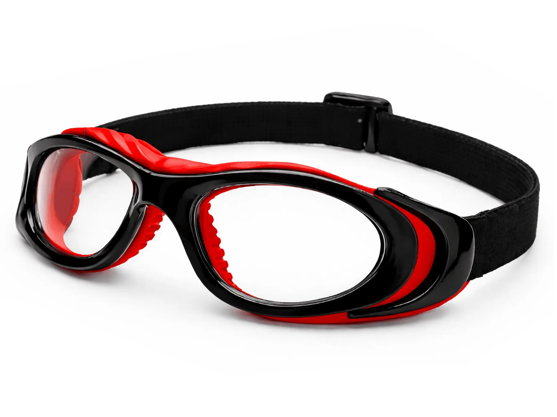 Ledger Rectangle Acetate Basketball Glasses