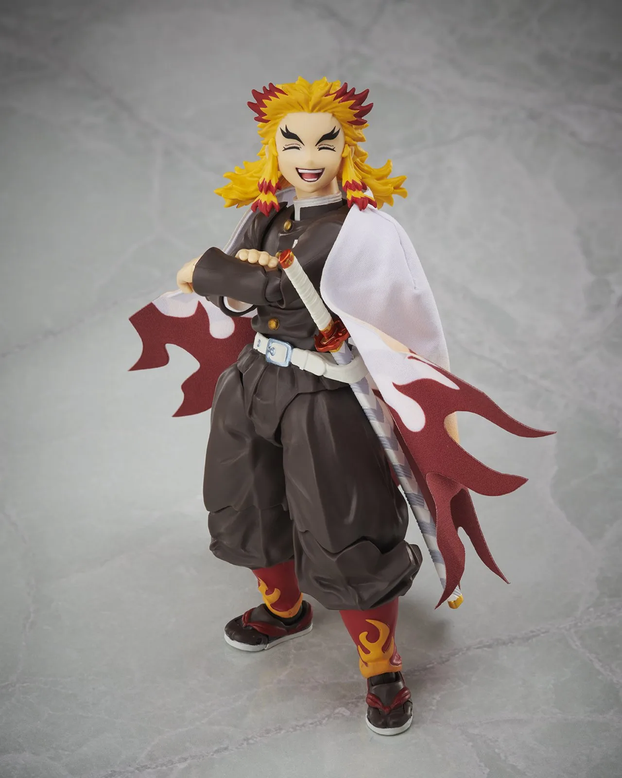 تمثال BUZZmod Ver. Kyojuro Rengoku 2.0 بمقياس 1/12 - Demon Slayer: Kimetsu no Yaiba رسمي - Aniplex