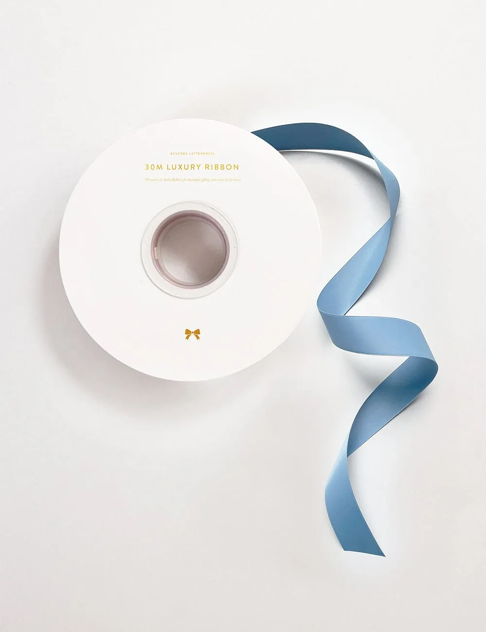 French Blue Luxury Satin Ribbon - 30 metres