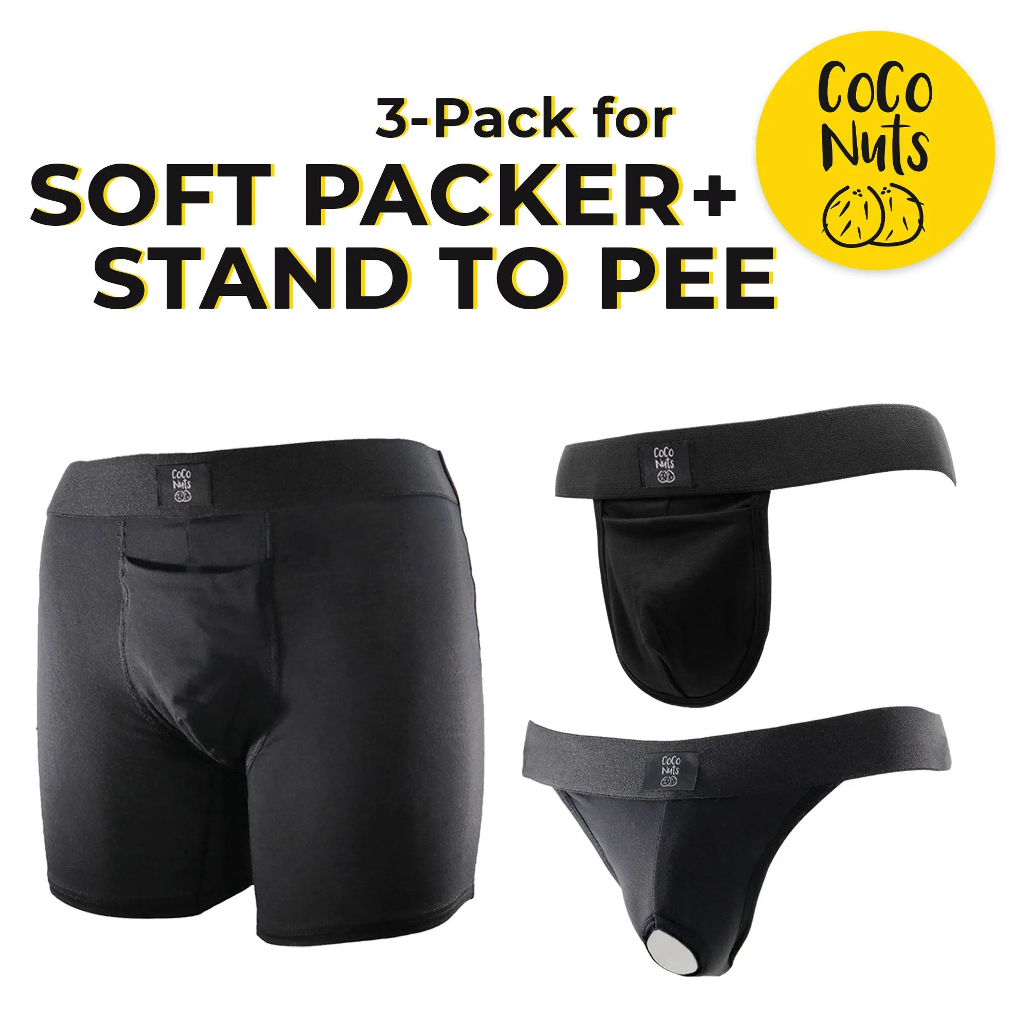 Lot de 3 packers souples/STP - Variétés