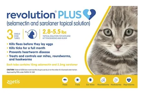 Revolution Plus Topical Solution for Cats