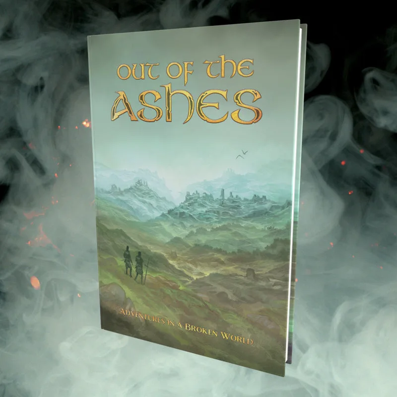 طبعة مطبوعة من Out of the Ashes: دليل بقاء RPG الفردي