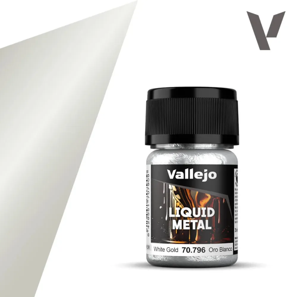 使用 Vallejo 液態白金打造金屬效果