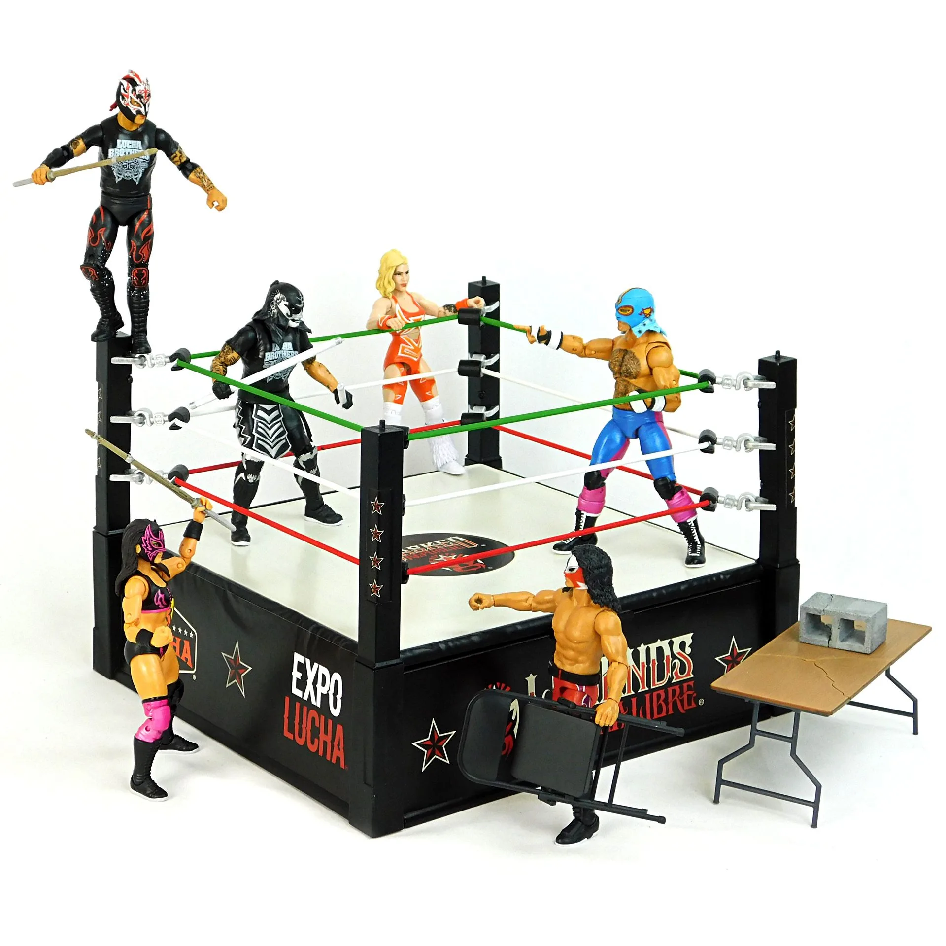 Legends of Lucha Libre Ring - Zestaw z figurkami akcji