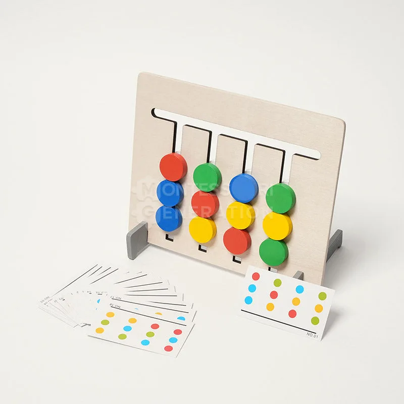 Juego de emparejar Montessori de doble cara