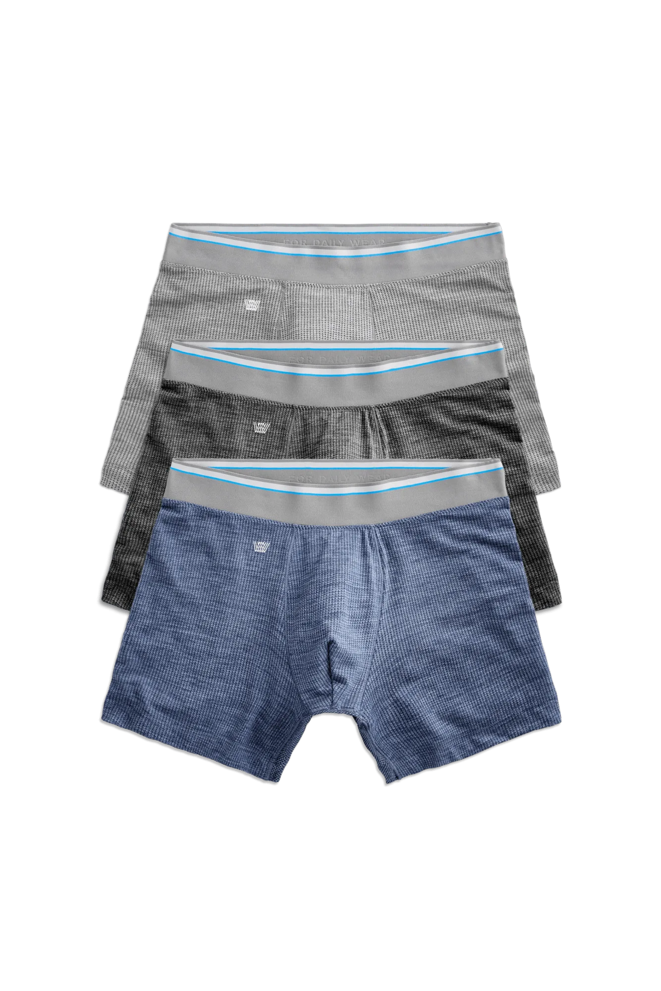 3-Pack AIRKNITˣ Boxer Briefs Cool Heathers