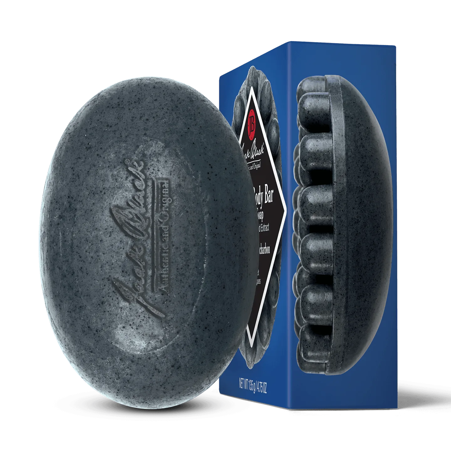 Charcoal Body Bar Massaging Soap