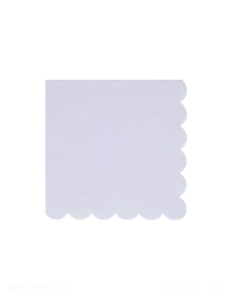 Periwinkle Large Napkins (Set of 16)