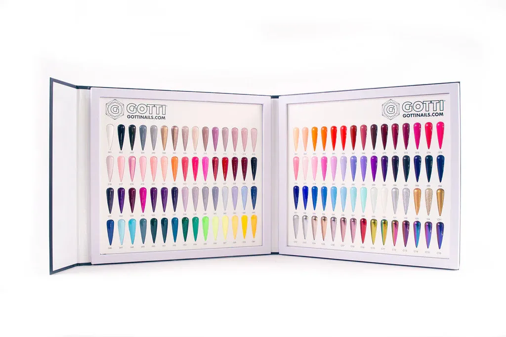 Pre Painted Nail Swatch Book
