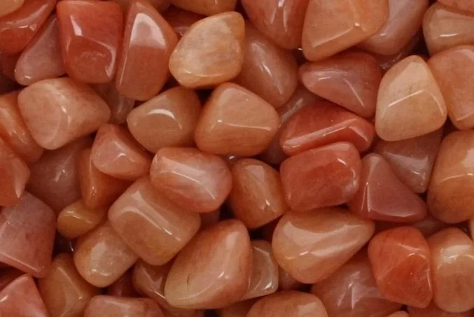 Peach Aventurine Tumbled Stone - 1 Piece