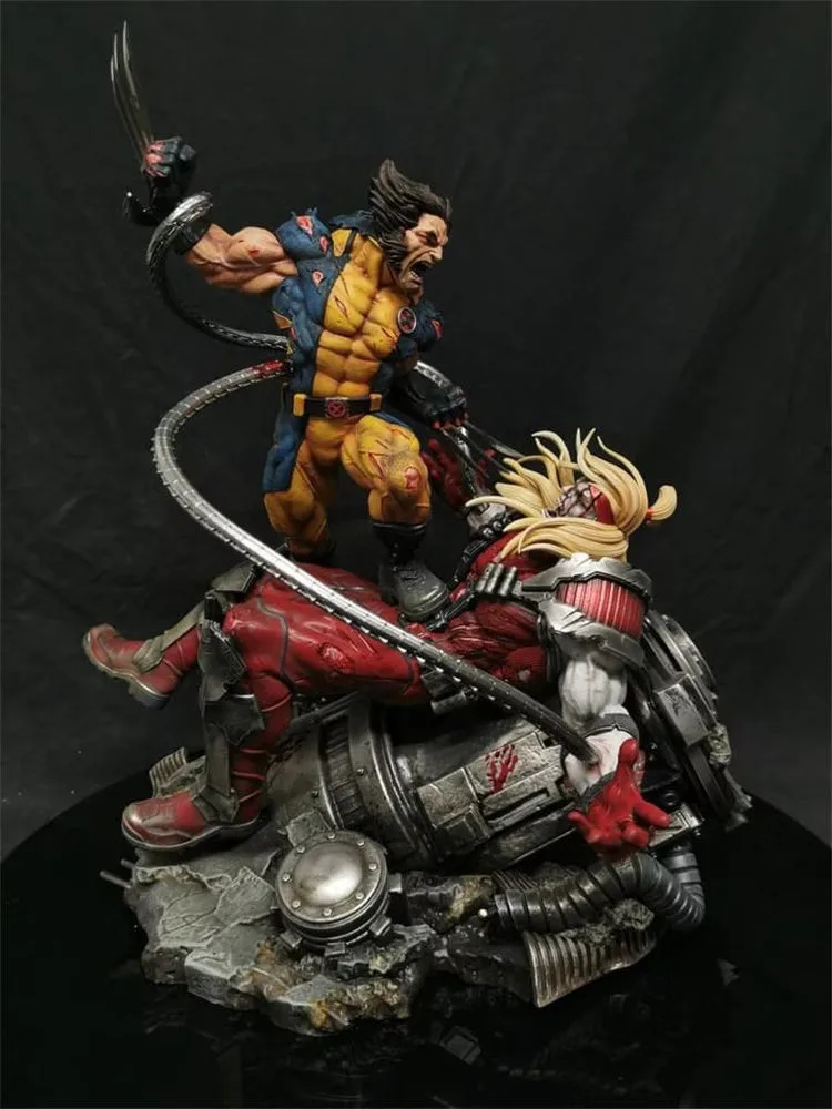 Clearance AW Studio - Statue - Wolverine vs. Omega Red Marvel