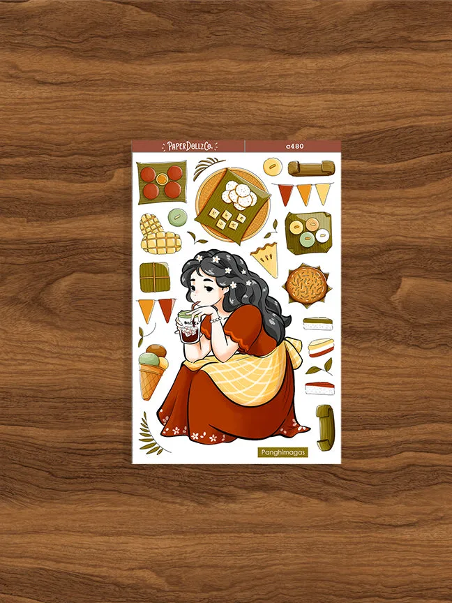 Autocollants Buwan ng Wika Panghimagas : Pages de planificateur de desserts