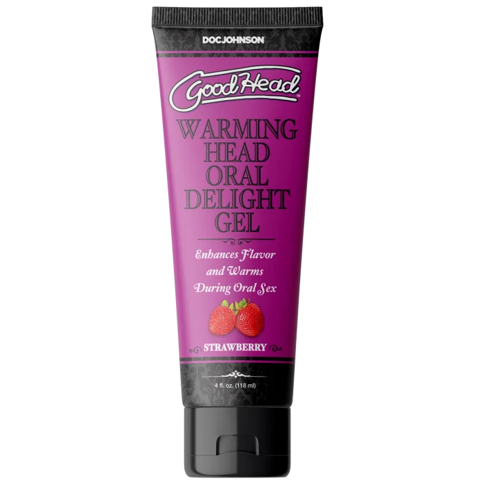 GoodHead - Warming Oral Delight Gel - Strawberry - 4 fl. oz.