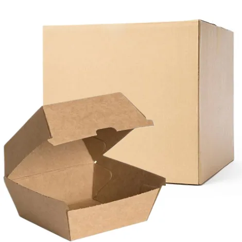 Kraft Burger Box - Medium (Full Box - 200)