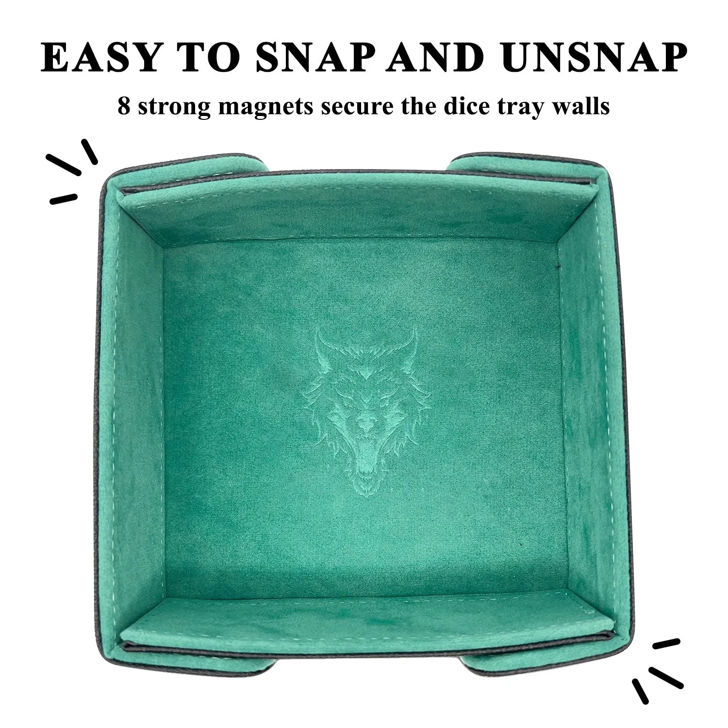 Tray of Folding™ Magnetic - Green