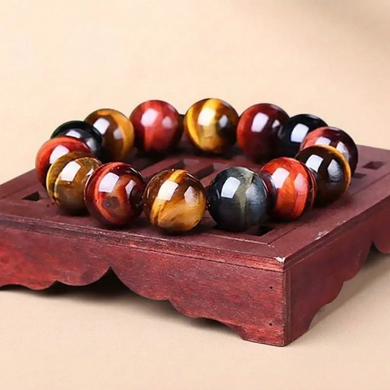 Bransoletka z tygrysim okiem Buddha & Karma Clarity