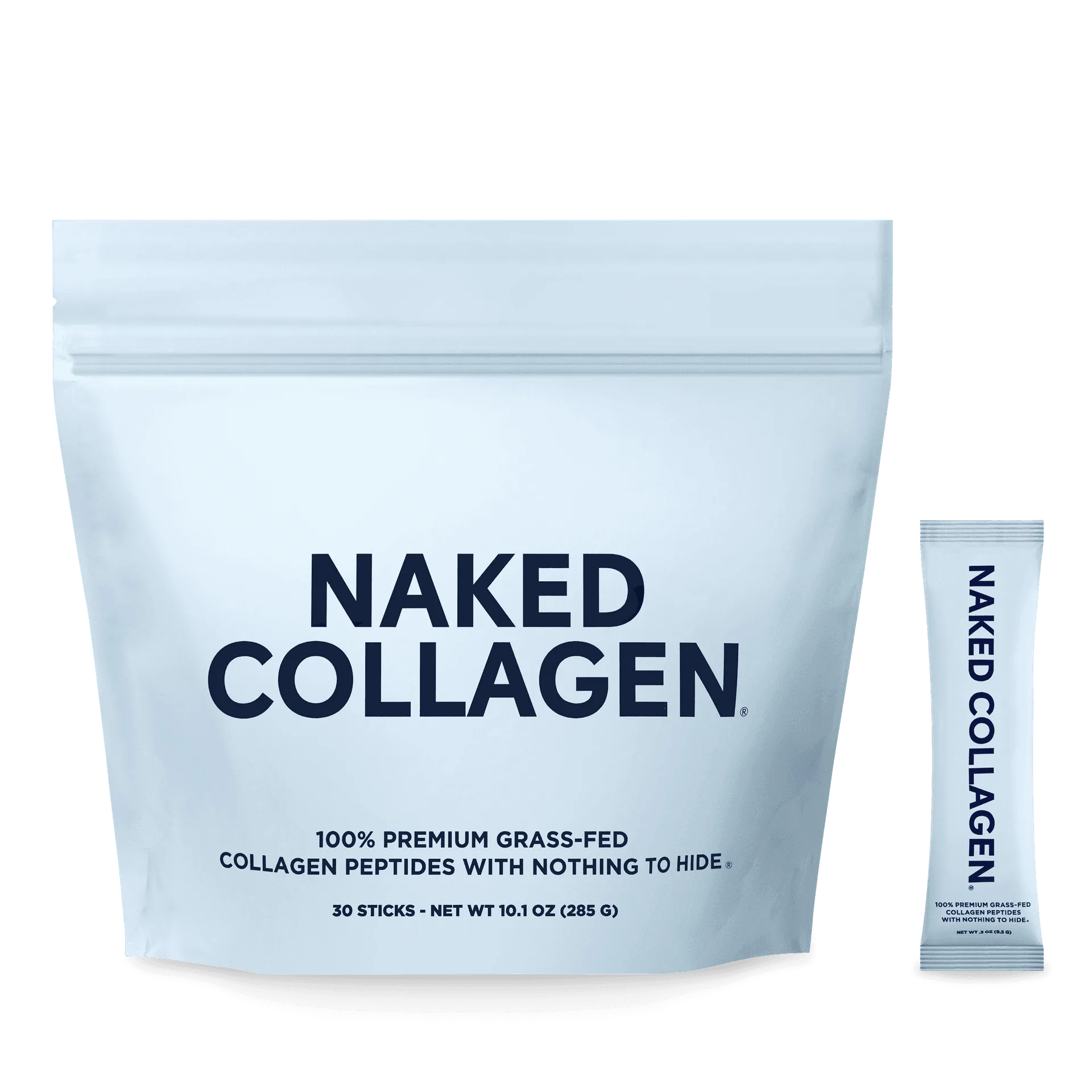 Collagen Peptides Packets | 20 Naked Collagen Packets