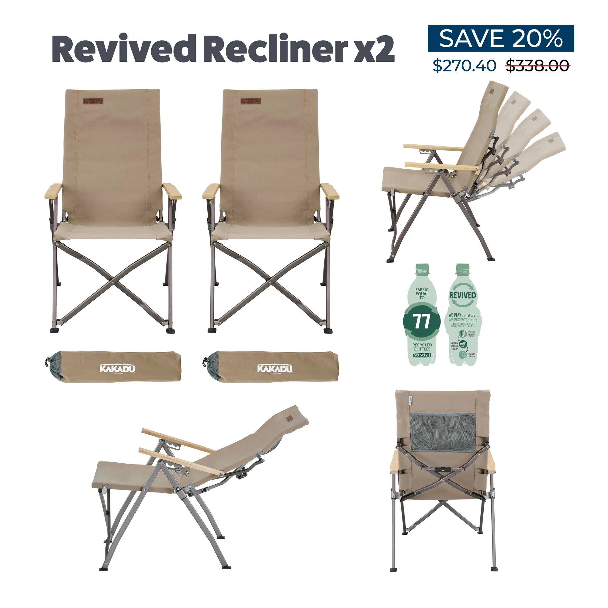 Revived Recliner Duo Pack