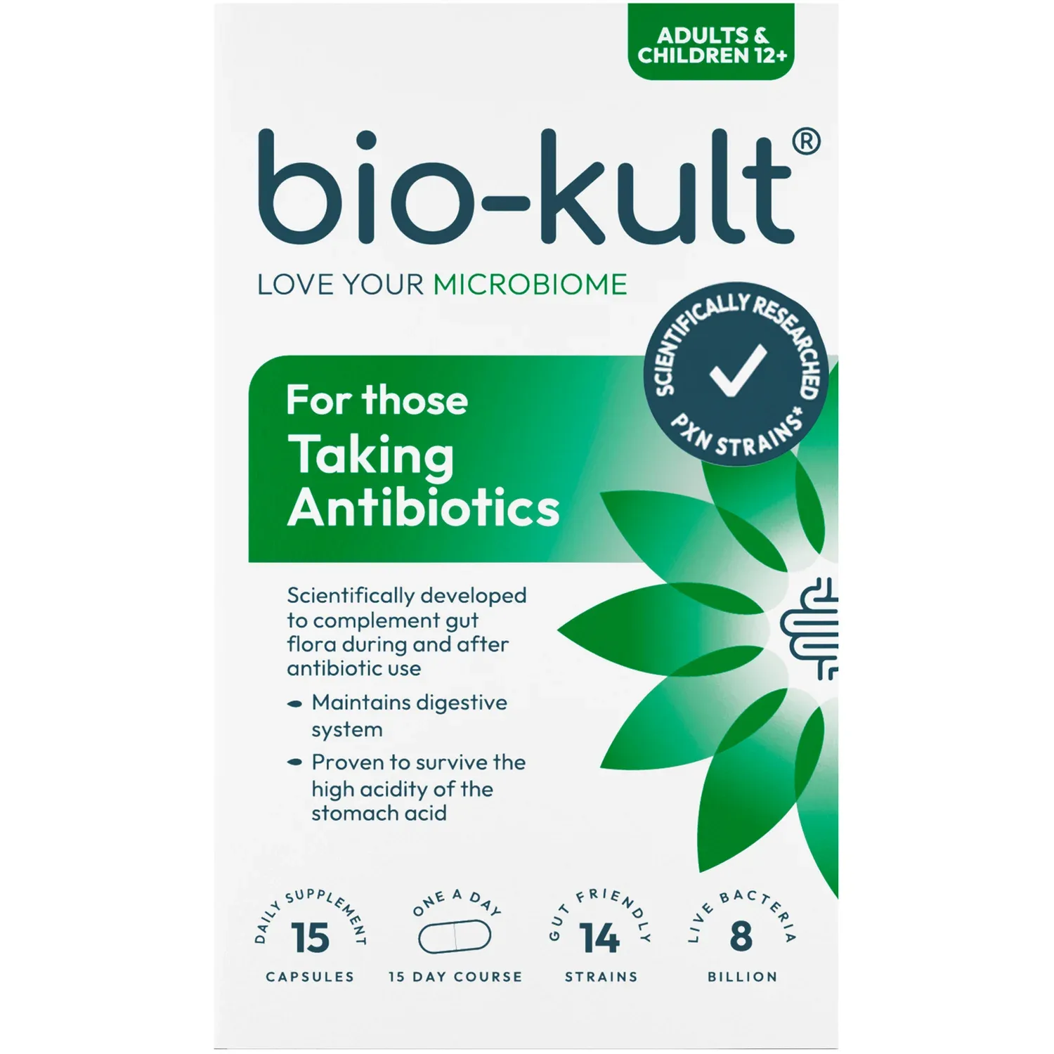 Bio-Kult for Those Taking Antibiotics, 15 Capsules