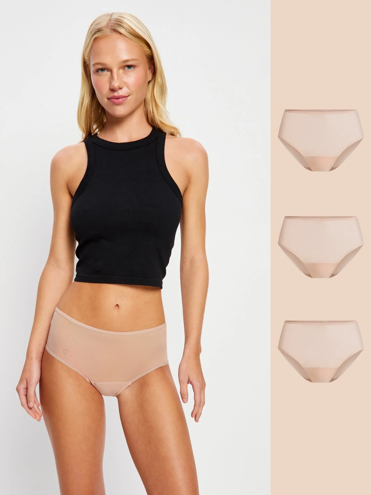 Barely There Hi Waist 3 Pack