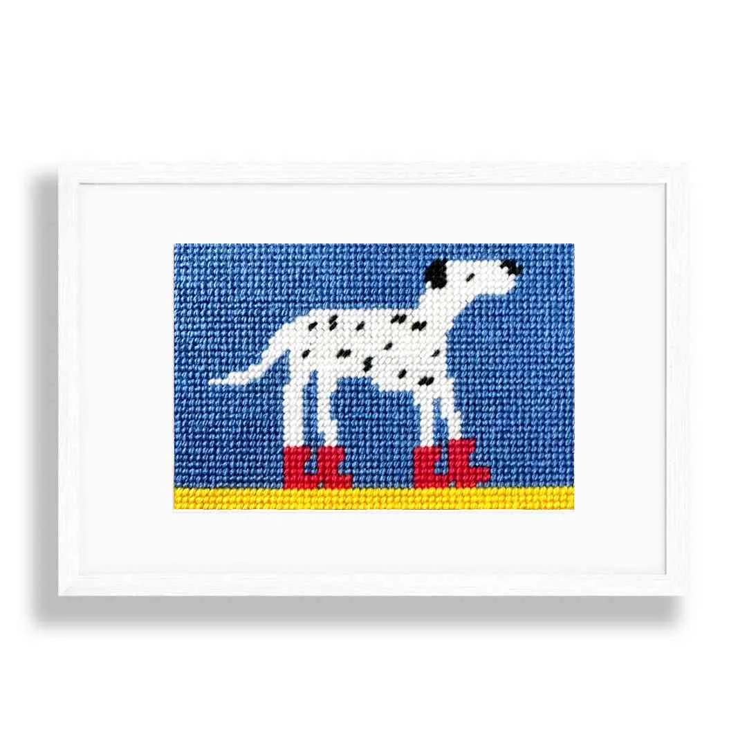Spot In Boots Needlepoint Starter Kit