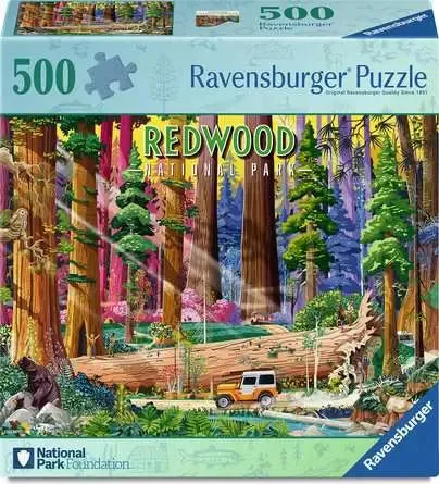 Redwood National Park 500 pc Puzzle: Tips for a Fun Finish