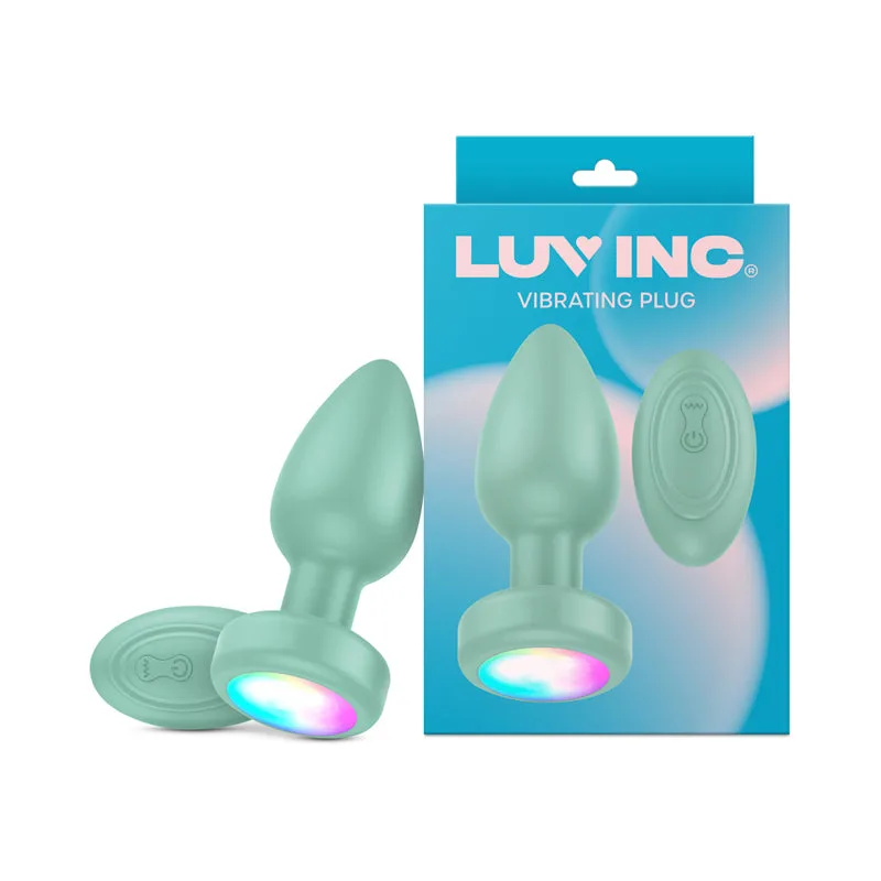 Luv Inc Pr17: Trillende Plug met Afstandsbediening Groen