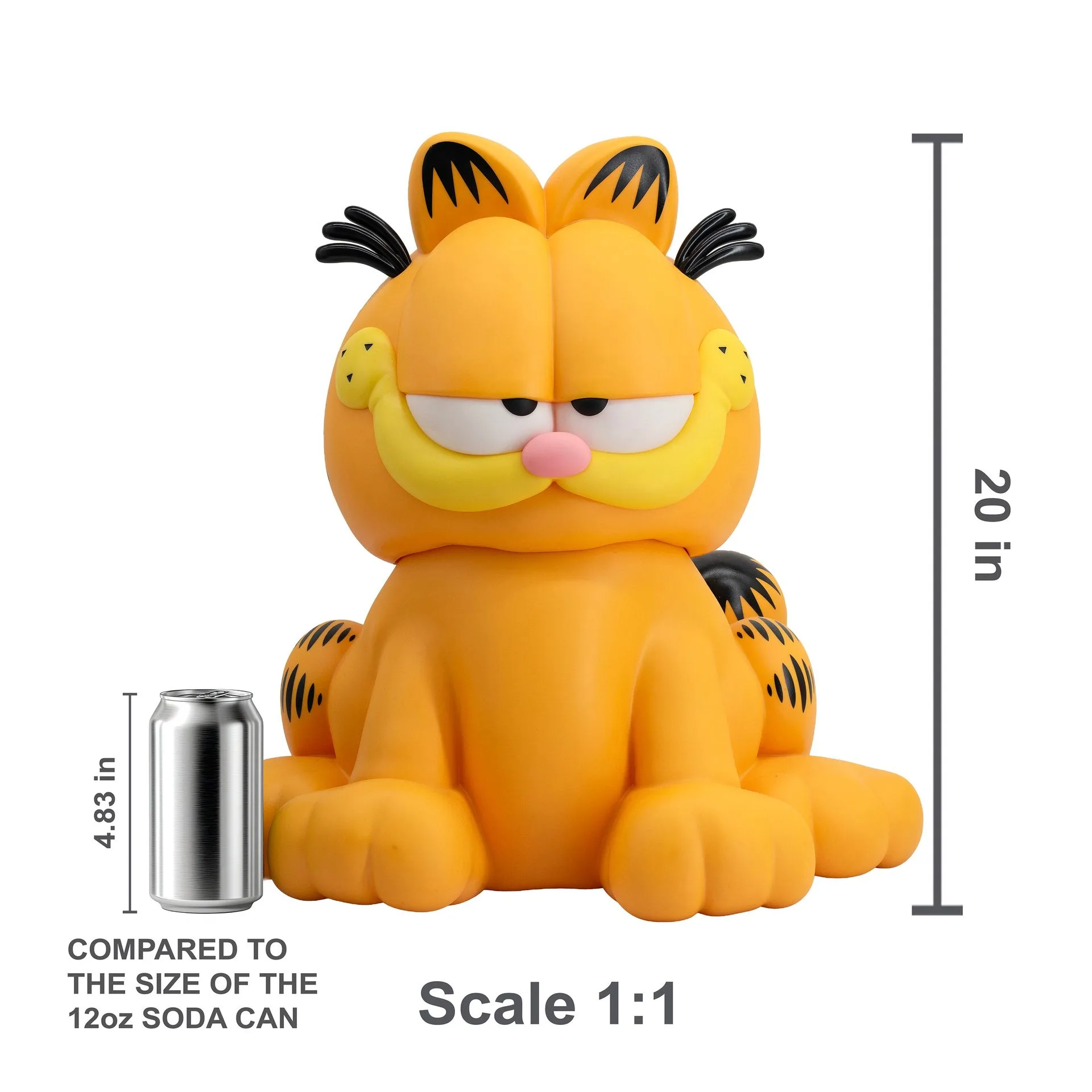 Obrovská figurka Garfielda 1:1: Stojí za to místo?