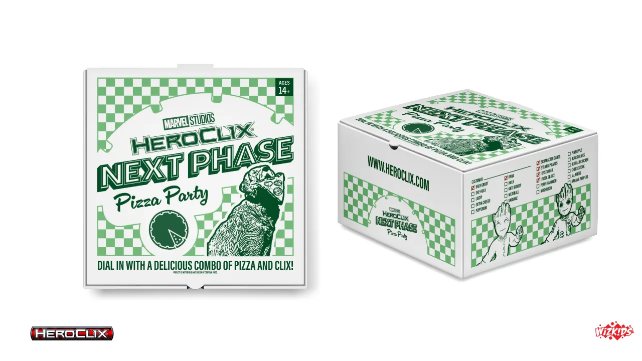 Marvel HeroClix: Marvel Studios Next Phase Pizza Party (Groot) [Online Exclusive]