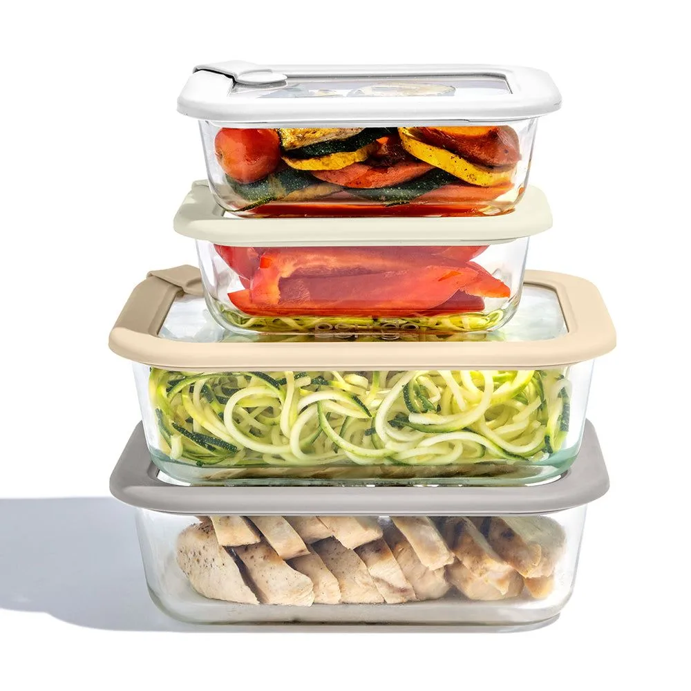 Bentgo Signature Glass Food Storage Set (8-Piece)