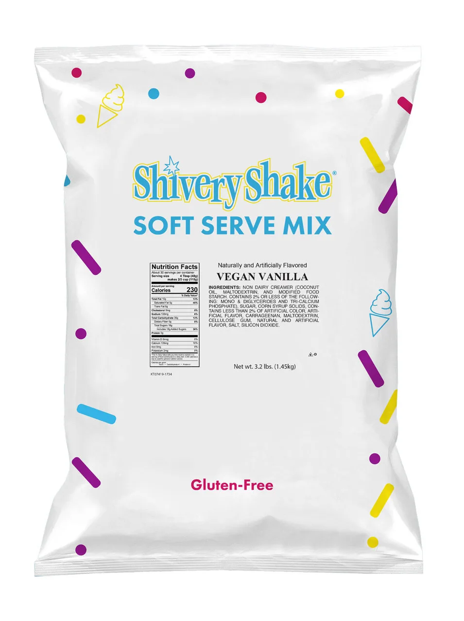 Vegan Vanilla Soft Serve Mix vs Dairy Soft Serve