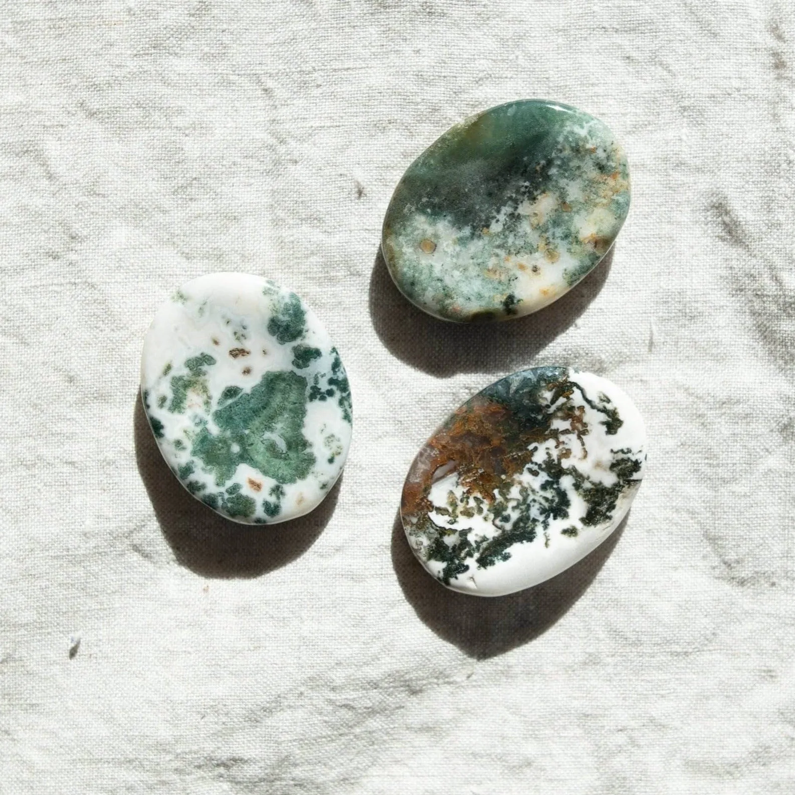 TREE AGATE WORRY STONE