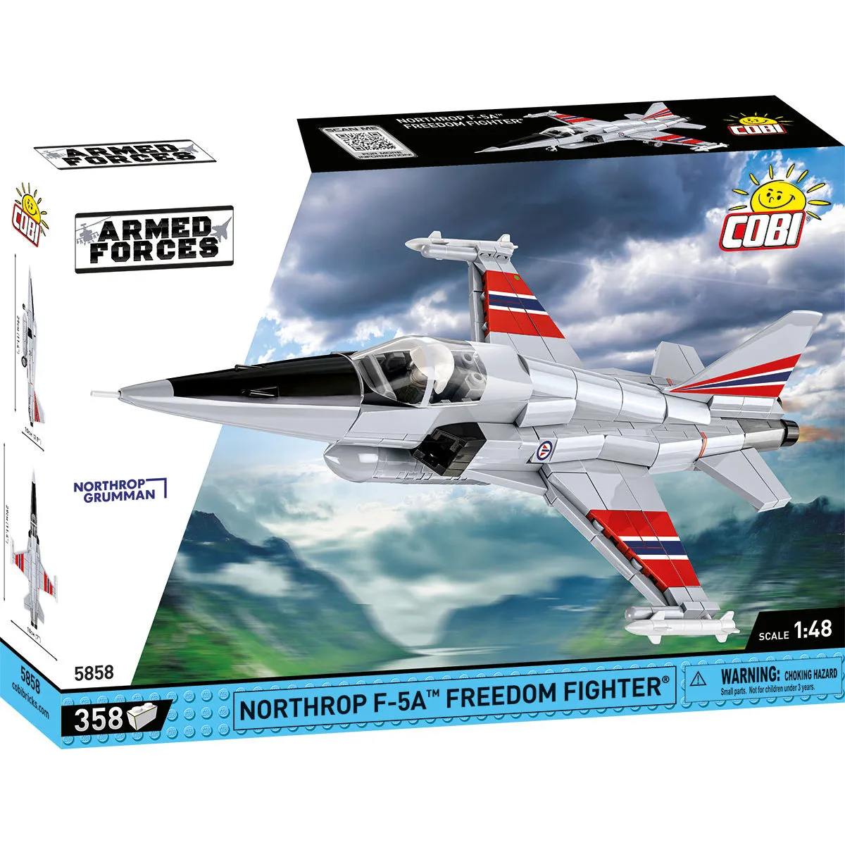 COBI Northrop F-5A Freedom Fighter Jet: Set #5858