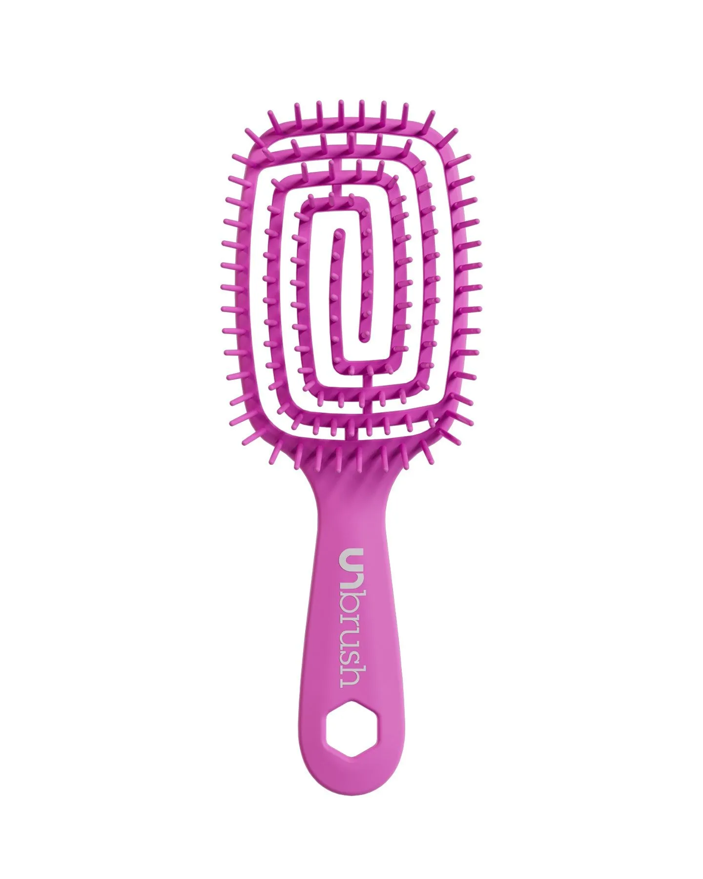 UNbrush Flex Detangling Hair Brush - Pink