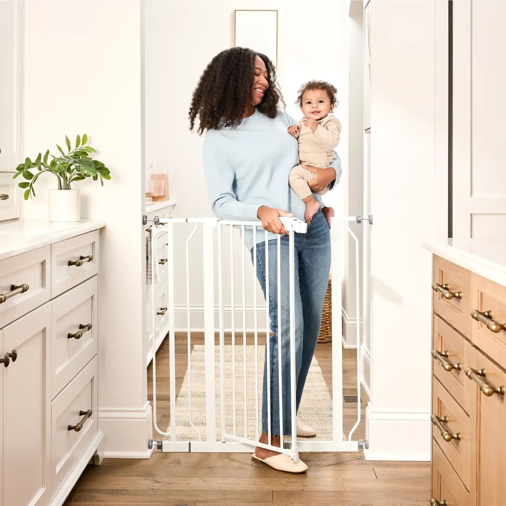 Easy Step® Extra Tall White Safety Gate