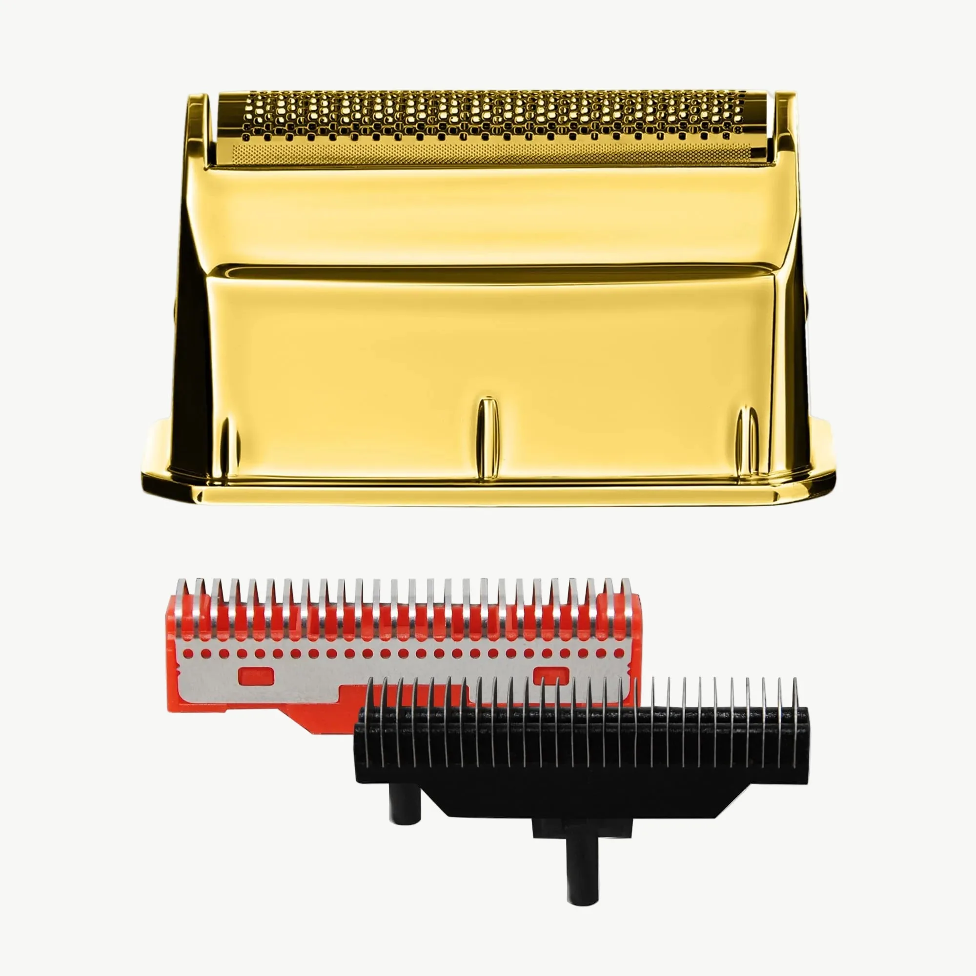 Gold Titanium ฟอยล์เดี่ยวและมีดตัด Echo และ Forged สำหรับ Uno Shaver