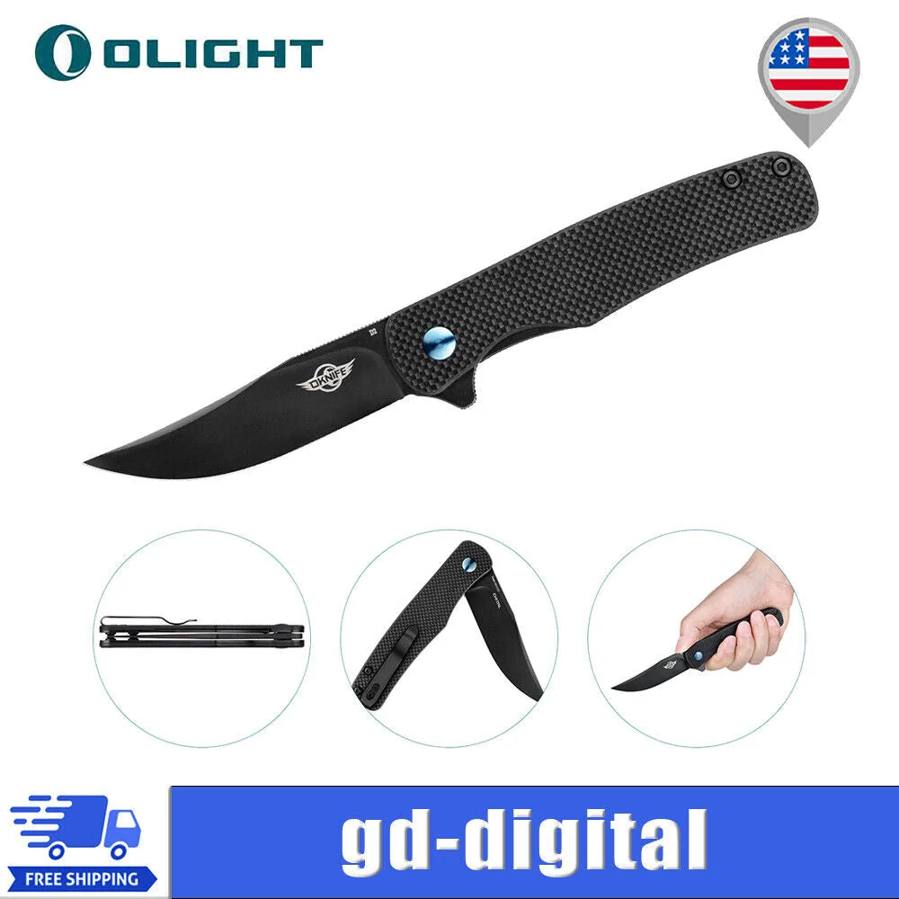 العناية بسكين Olight: تنظيف وصيانة أداة EDC القابلة للطي
