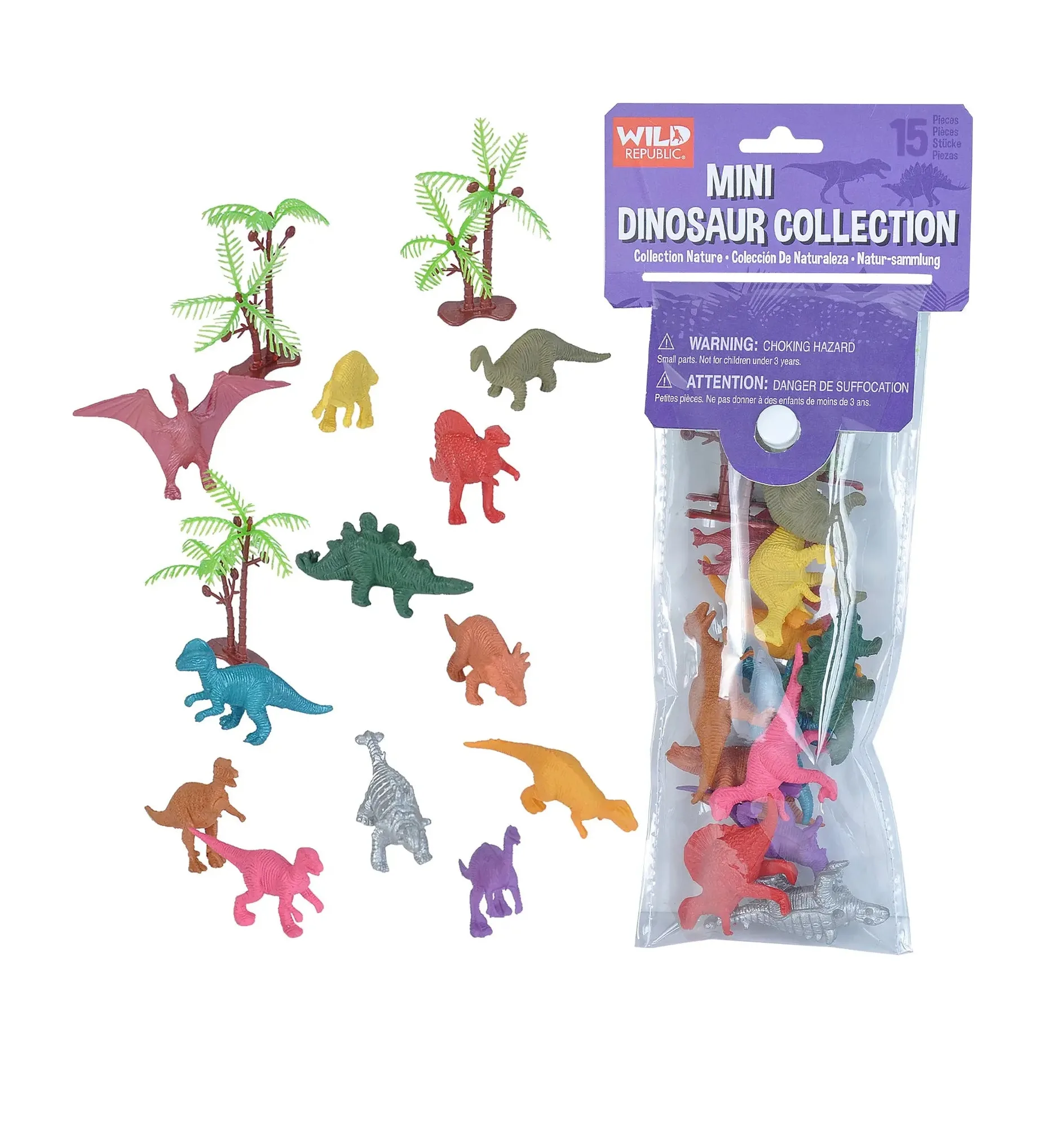 Polybag Mini Dinosaur Figurines - 11"
