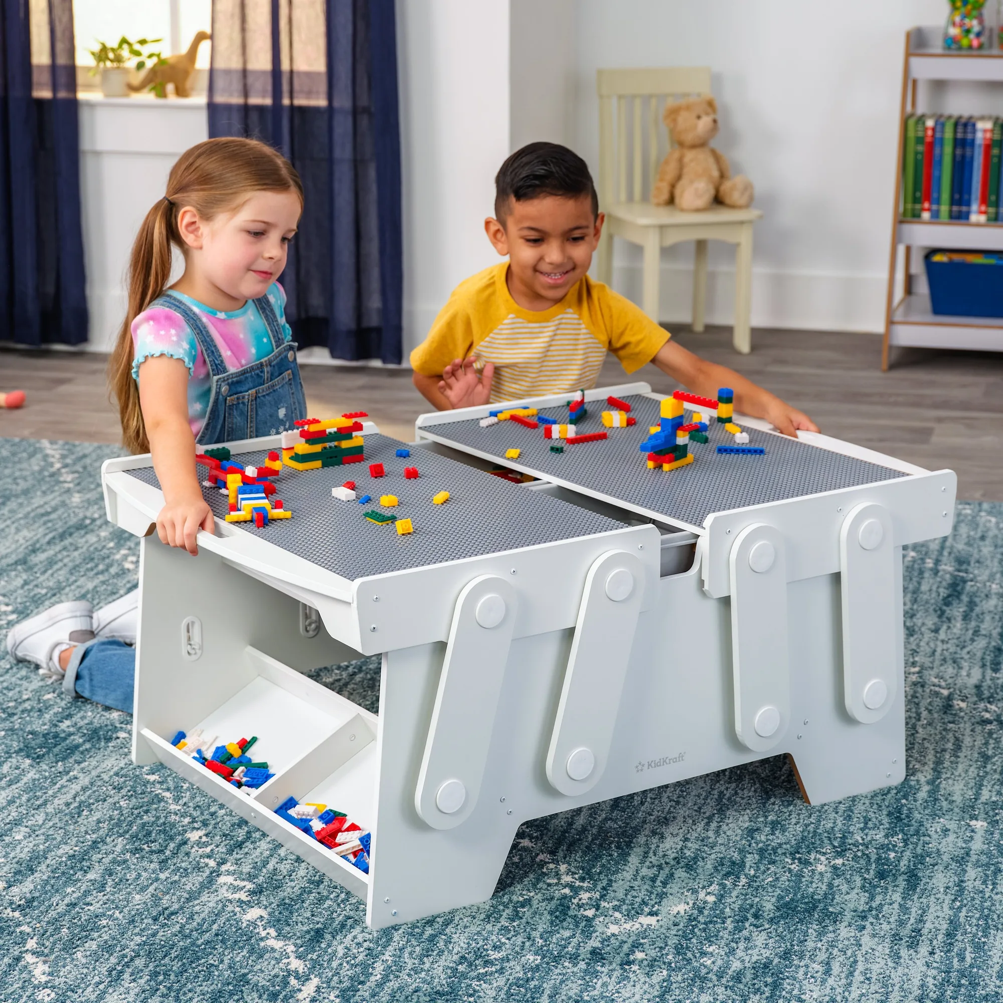 Tavolo Mega Building Bricks Play N Store