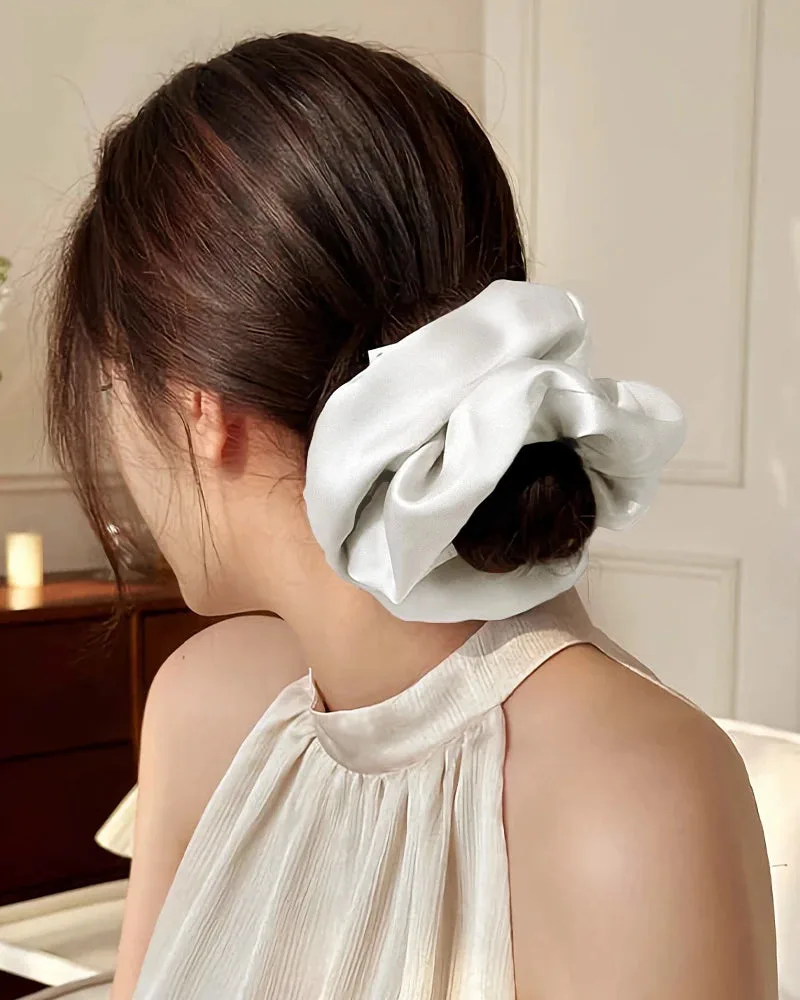 22 Momme Washable Silk Scrunchie 5cm