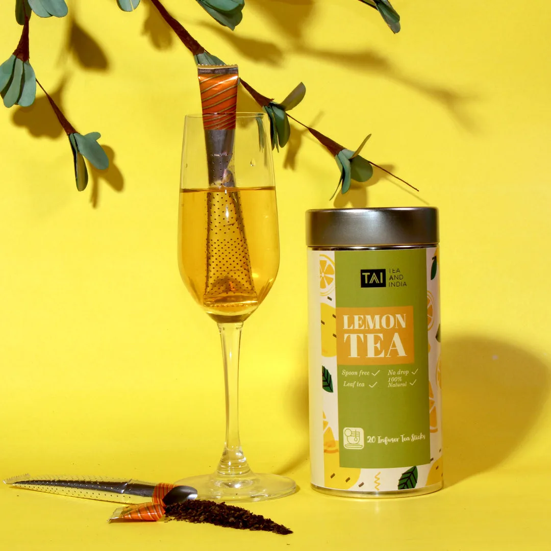Té verde con limón