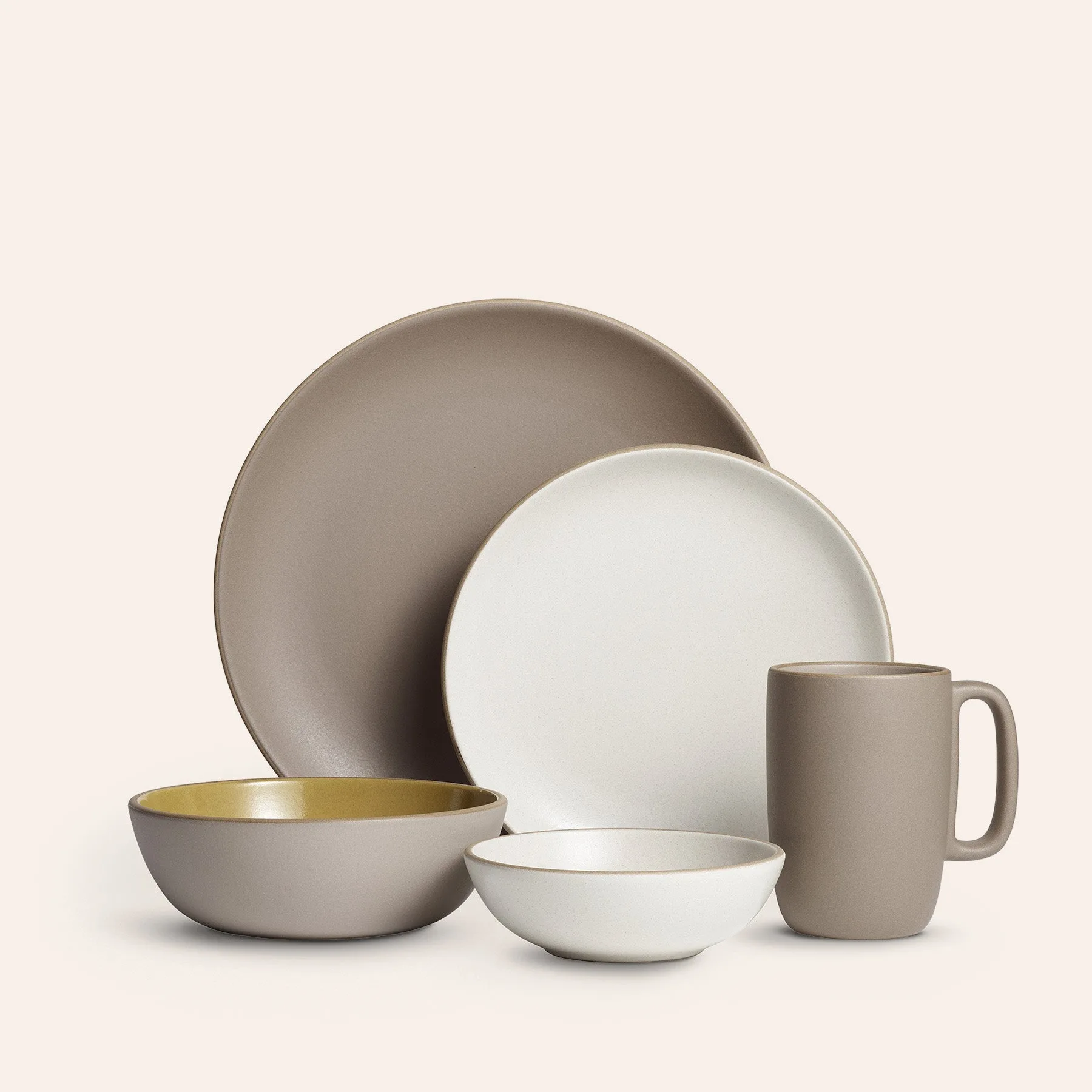 Currey 5-Piece Dinnerware Set
