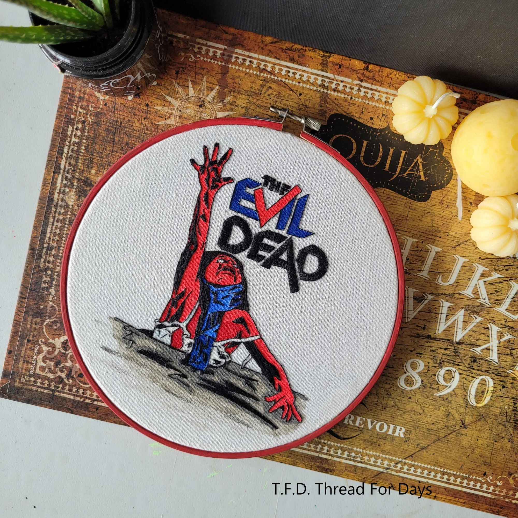 The Evil Dead | 8-Zoll-Stickrahmen