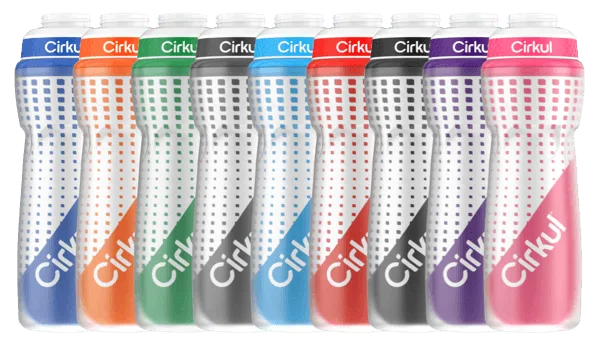 Cirkul 22oz isoleret sportflaske til træning