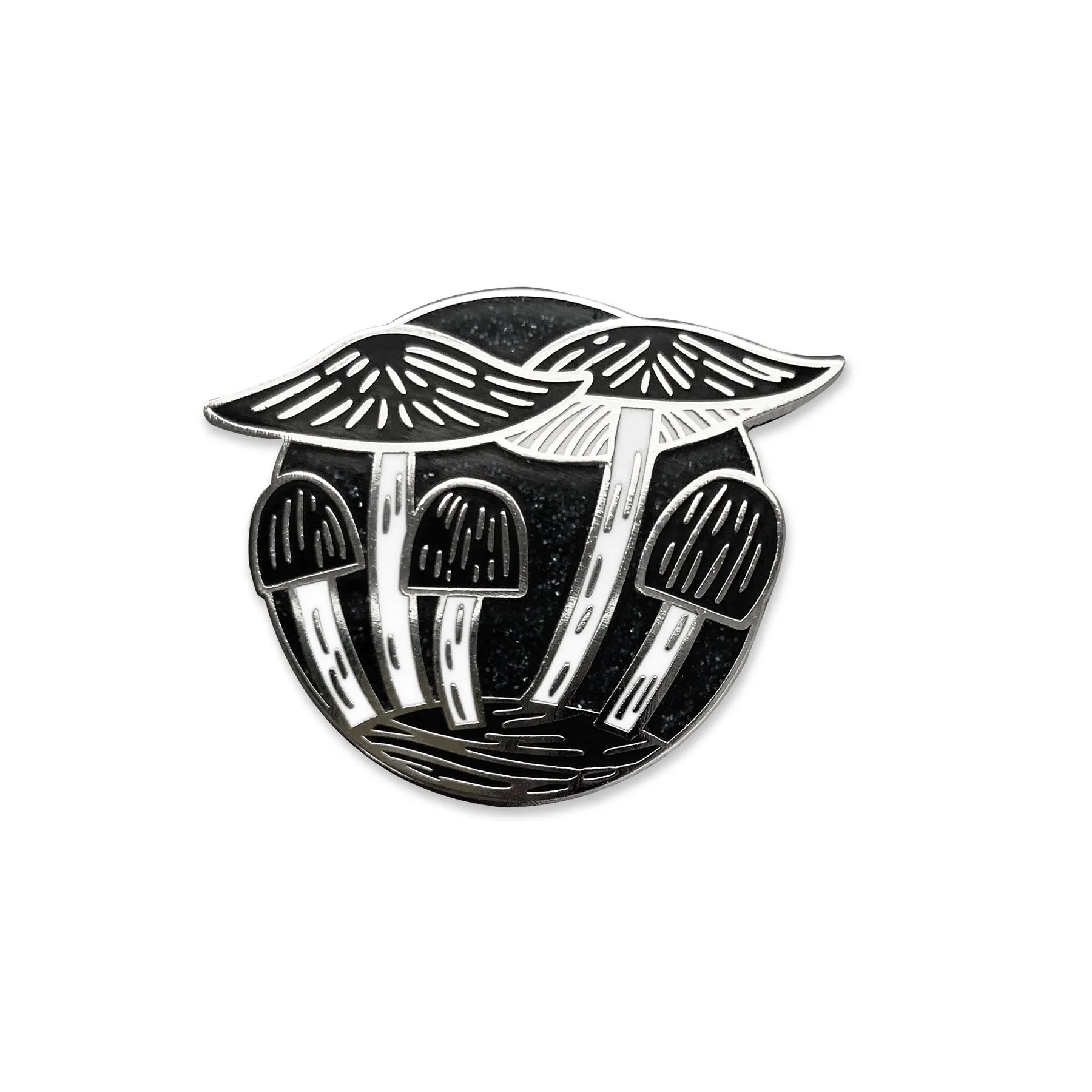 Mushroom Cluster Pin