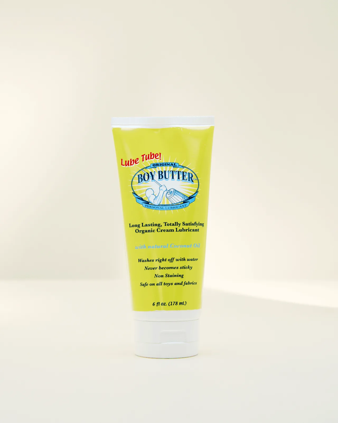Boy Butter Water Soluble Oil-Based Glide Lube | 6 oz Tube